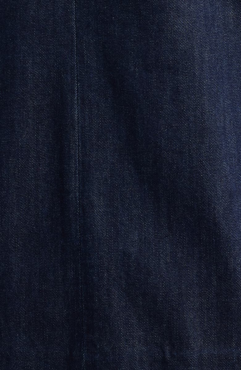 rag & bone Jennie One-Button Denim Blazer, Alternate, color, Indigo