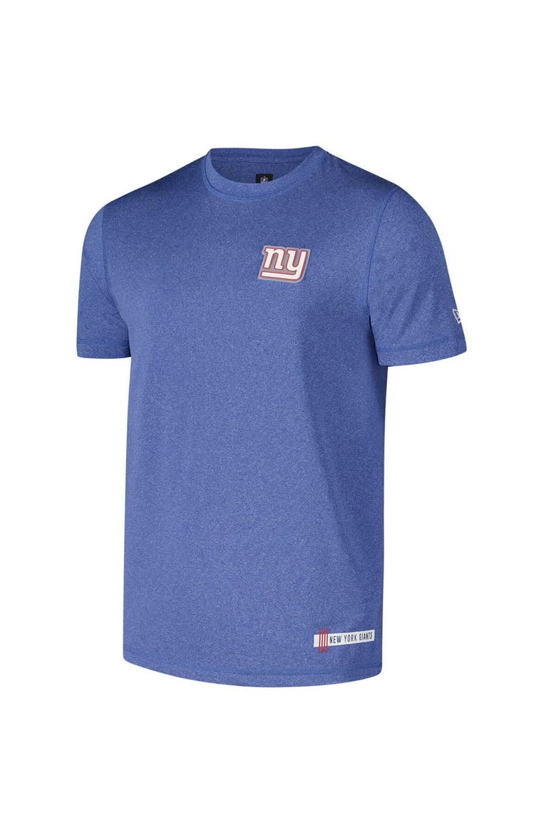 Men's New Era Heather Royal New York Giants 2024 NFL Training Camp T-Shirt, Alternate, color, Heather Royal