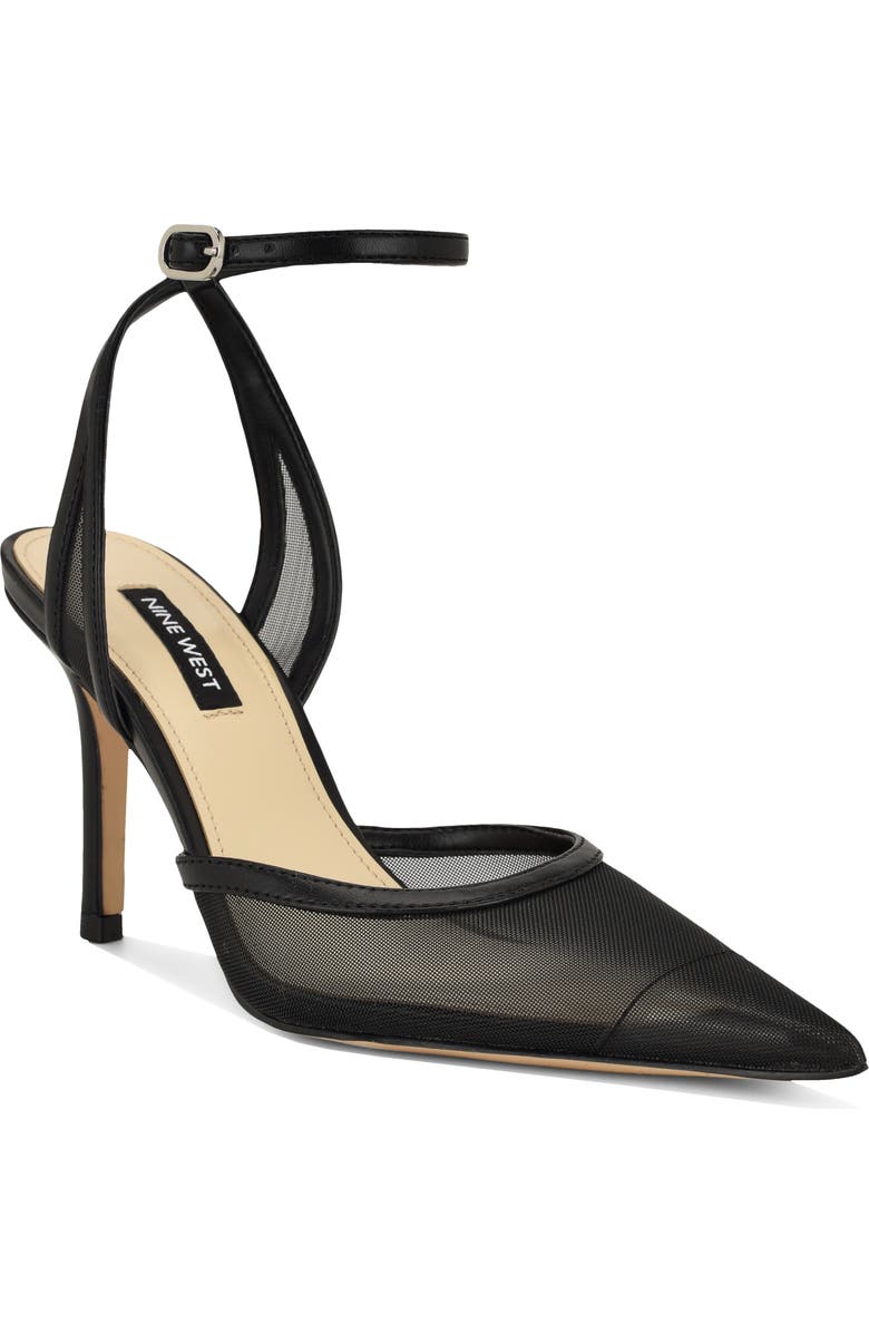 Nine West Gullia Ankle Strap Pump, Main, color,