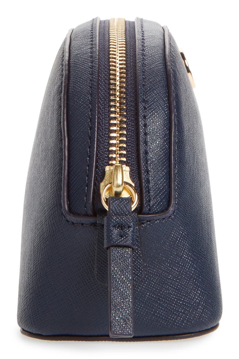 Robinson Small Leather Cosmetic Bag, Alternate, color, ROYAL NAVY