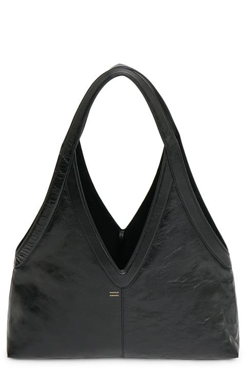 Soft M Leather Tote
