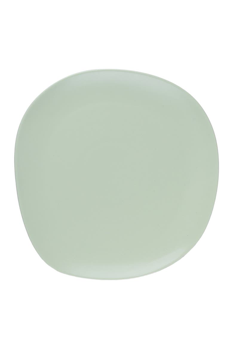 Delilah Porcelain 6-Piece Dinner Plate Set, Main, color, Lime Green