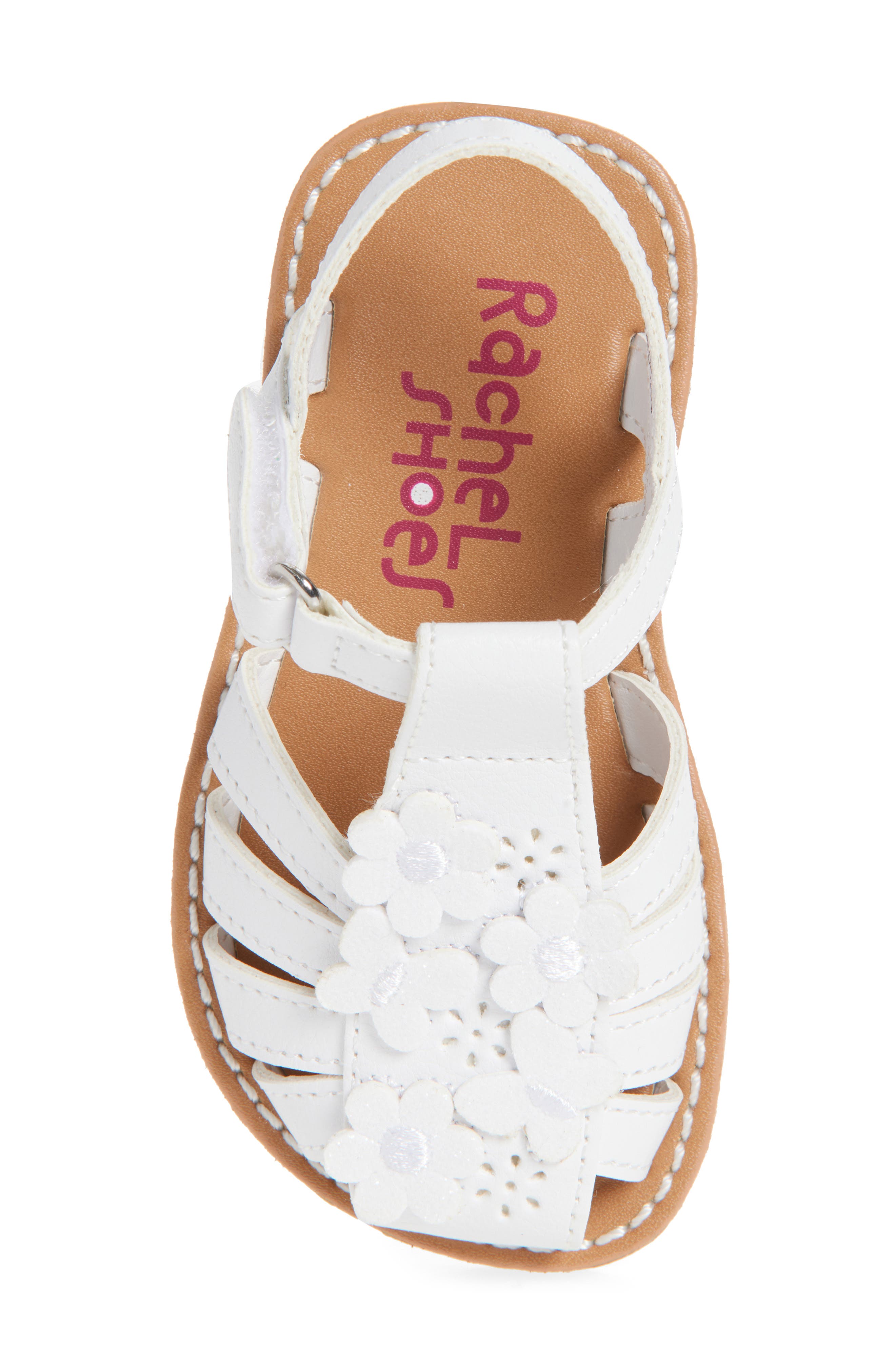 RACHEL SHOES Kids' Flower Fisherman Sandal, Alternate, color, 