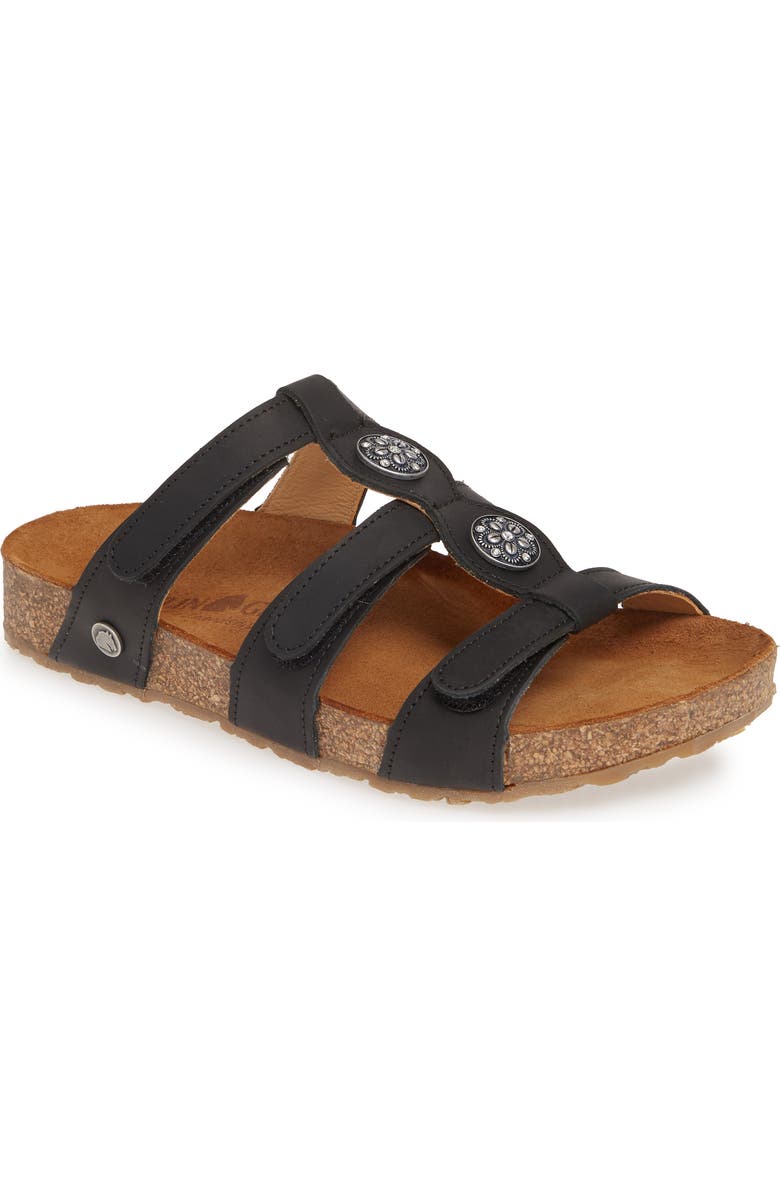 Haflinger Alice Slide Sandal, Main, color,