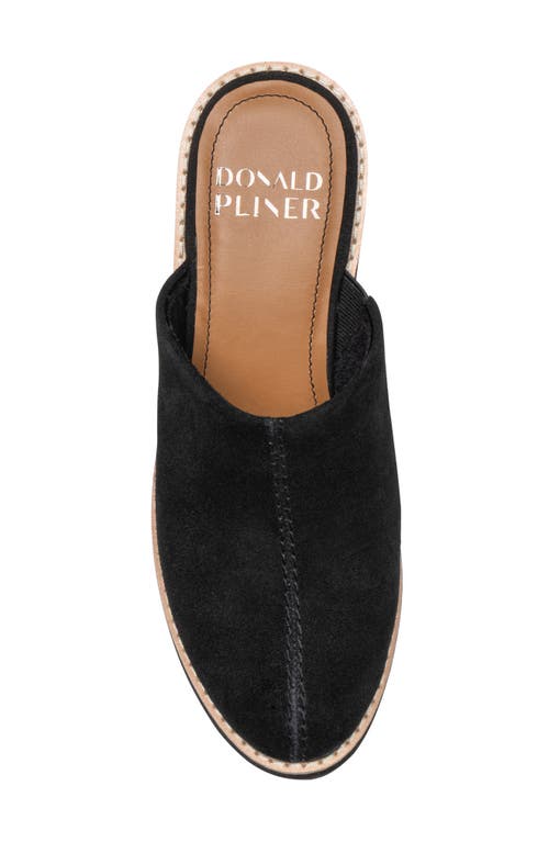 Donald Pliner Wedge Mule In Black