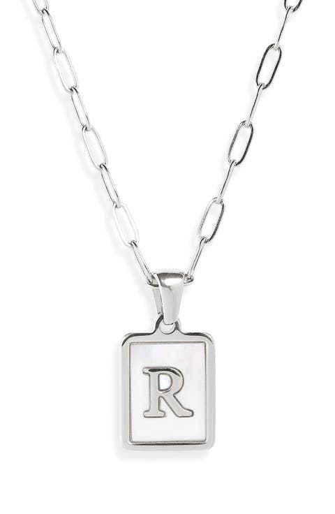 Ocean Drive Initial Pendant Necklace