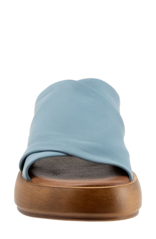 Bueno Jaxon Slide Sandal In Denim