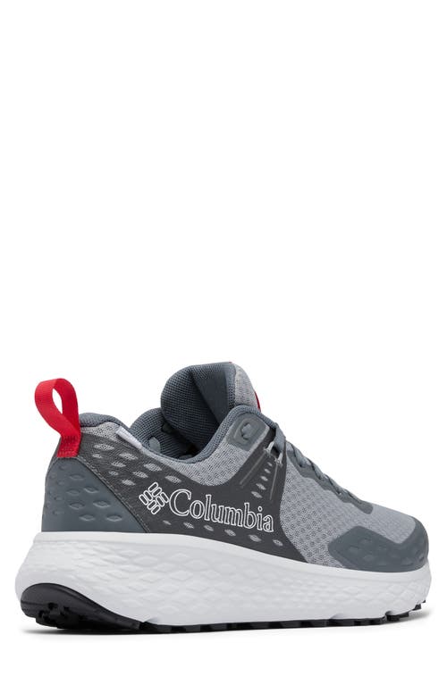 Columbia Konos™ Trs Outdry™ Waterproof Hiking Shoe In Monument/mountain Red