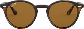 Ray-Ban 49mm Polarized Round Sunglasses | Nordstrom display picture 1