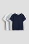  Navy Blue/White