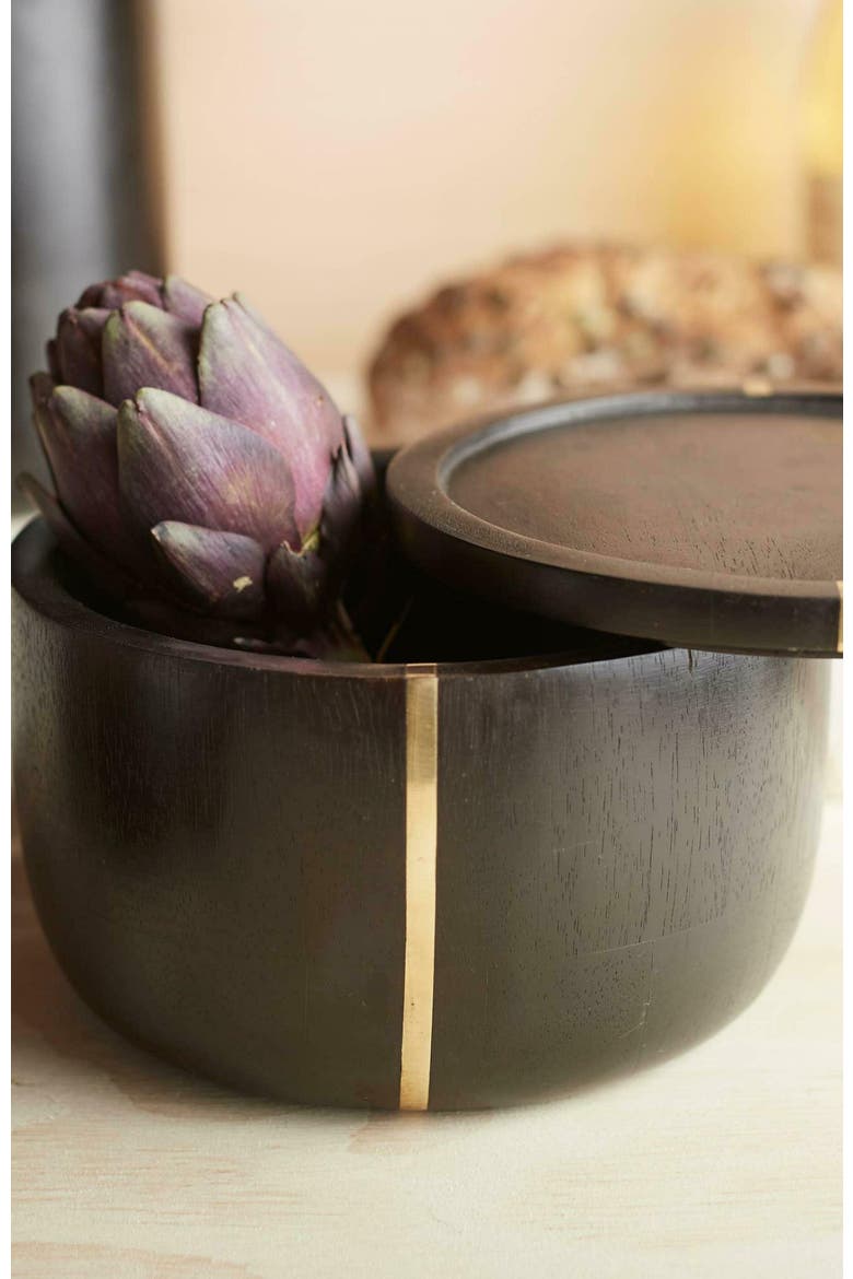 Medium Canister, Alternate, color, Ebony