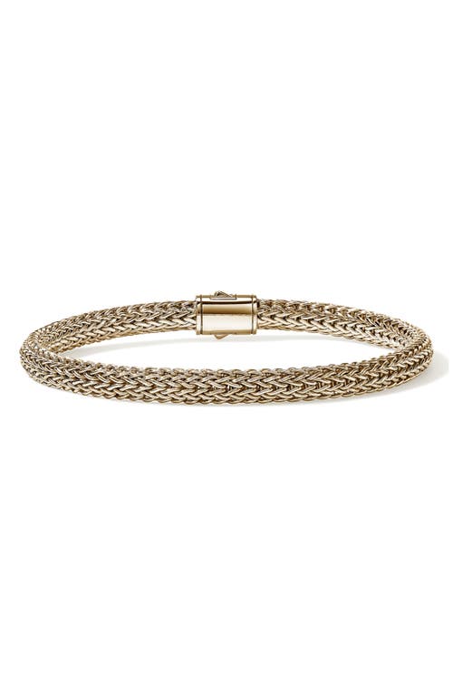 John Hardy Icon Bracelet, Pavé Diamond, 5mm In Gold