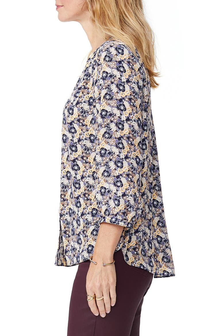 Pintuck Blouse, Alternate, color, MEADOWOOD