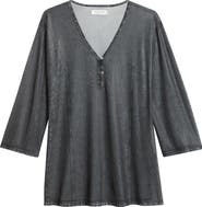 rag & bone rb Miramar Mesh Cover-Up Dress