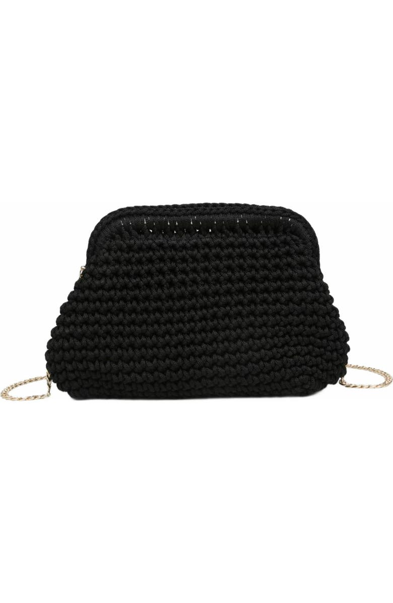 MODA LUXE Anastasia Clutch, Main, color, Black