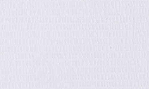 Florence By Mills Smocked Short Sleeve T-shirt In White