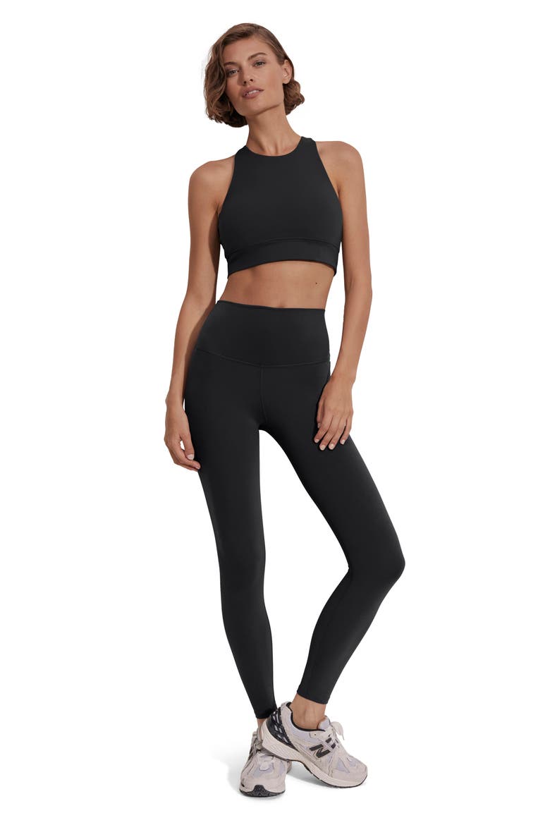 FreeSoft™ High Rise 25-Inch Leggings, Alternate, color, BLACK