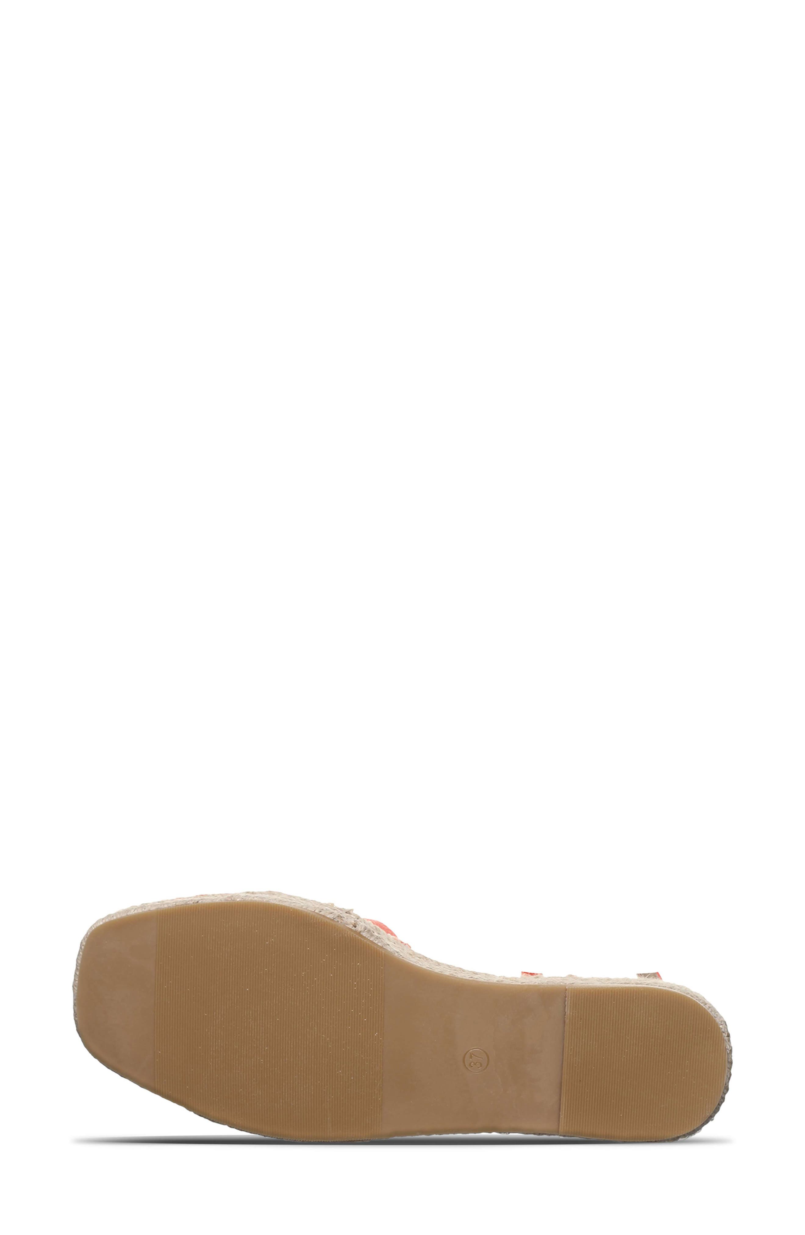 Affagato Espadrille Sandal, Alternate, color, CORAL