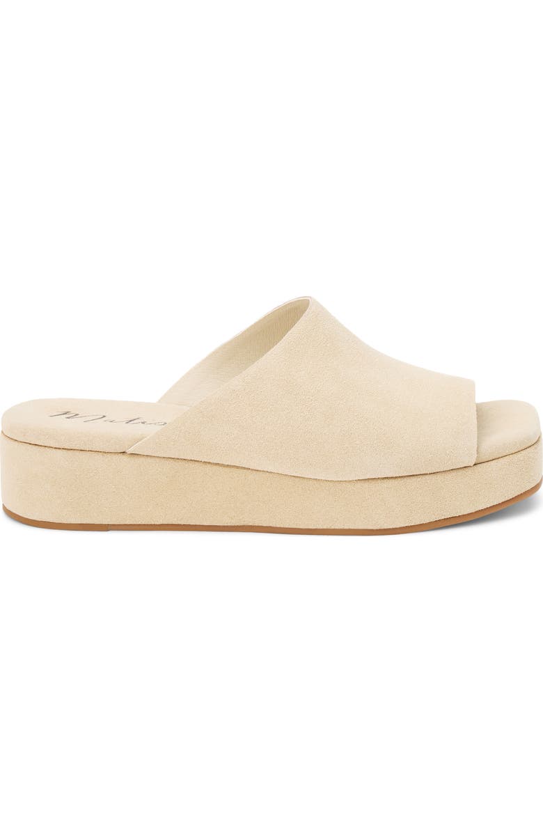 Matisse Lido Platform Wedge Slide Sandal, Alternate, color, Sand