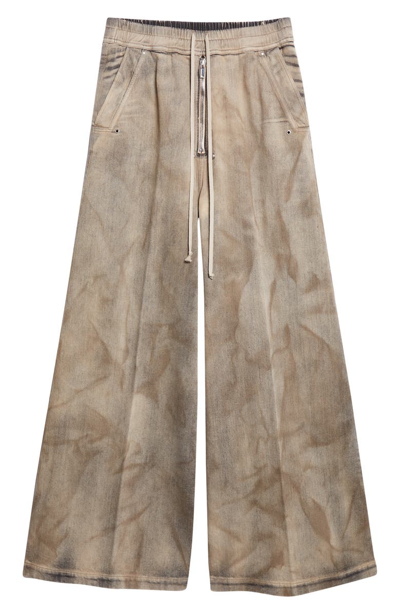 Rick Owens Bela Denim Wide Leg Pants, Main, color, Dust