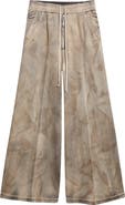 Rick Owens Bela Denim Wide Leg Pants