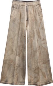 Rick Owens Bela Denim Wide Leg Pants