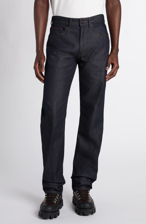 Moncler Straight Leg Jeans In Blue