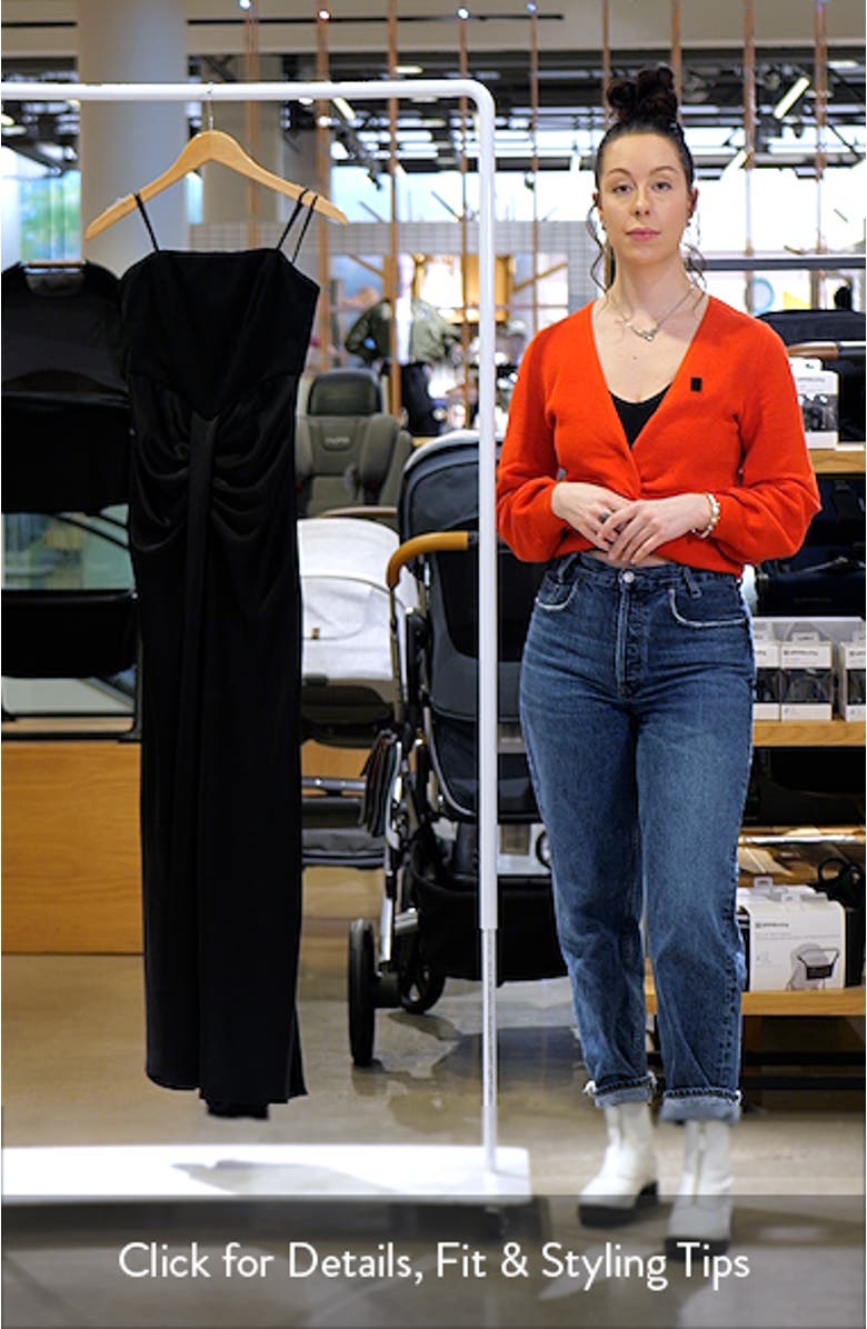 Strapless Satin Gown, sales video thumbnail