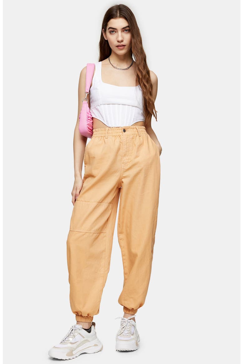 Toni Utility Jogger Pants, Alternate, color, APRICOT