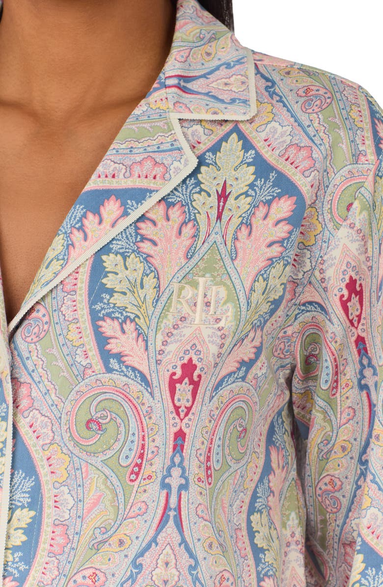 Lauren Ralph Lauren Paisley Nightshirt, Alternate, color, 