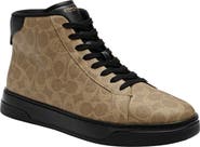 COACH High Line Signature High Top Sneaker