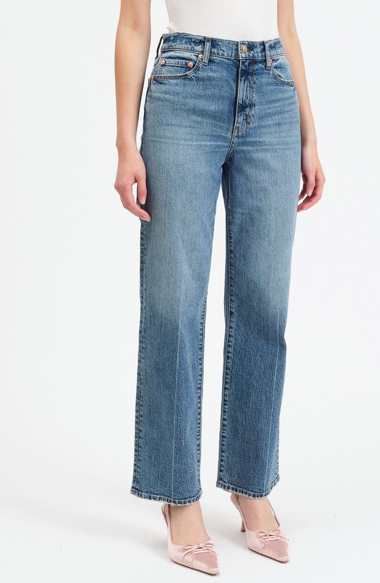DAZE Sundaze High Waist Dad Jeans, Alternate, color, Brooklyn