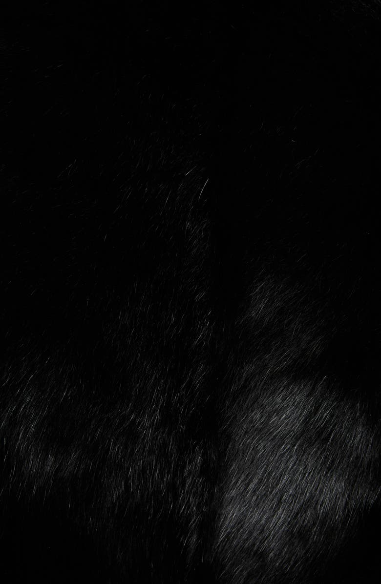 TOM FORD Genuine Shearling & Leather Moto Jacket, Alternate, color, 