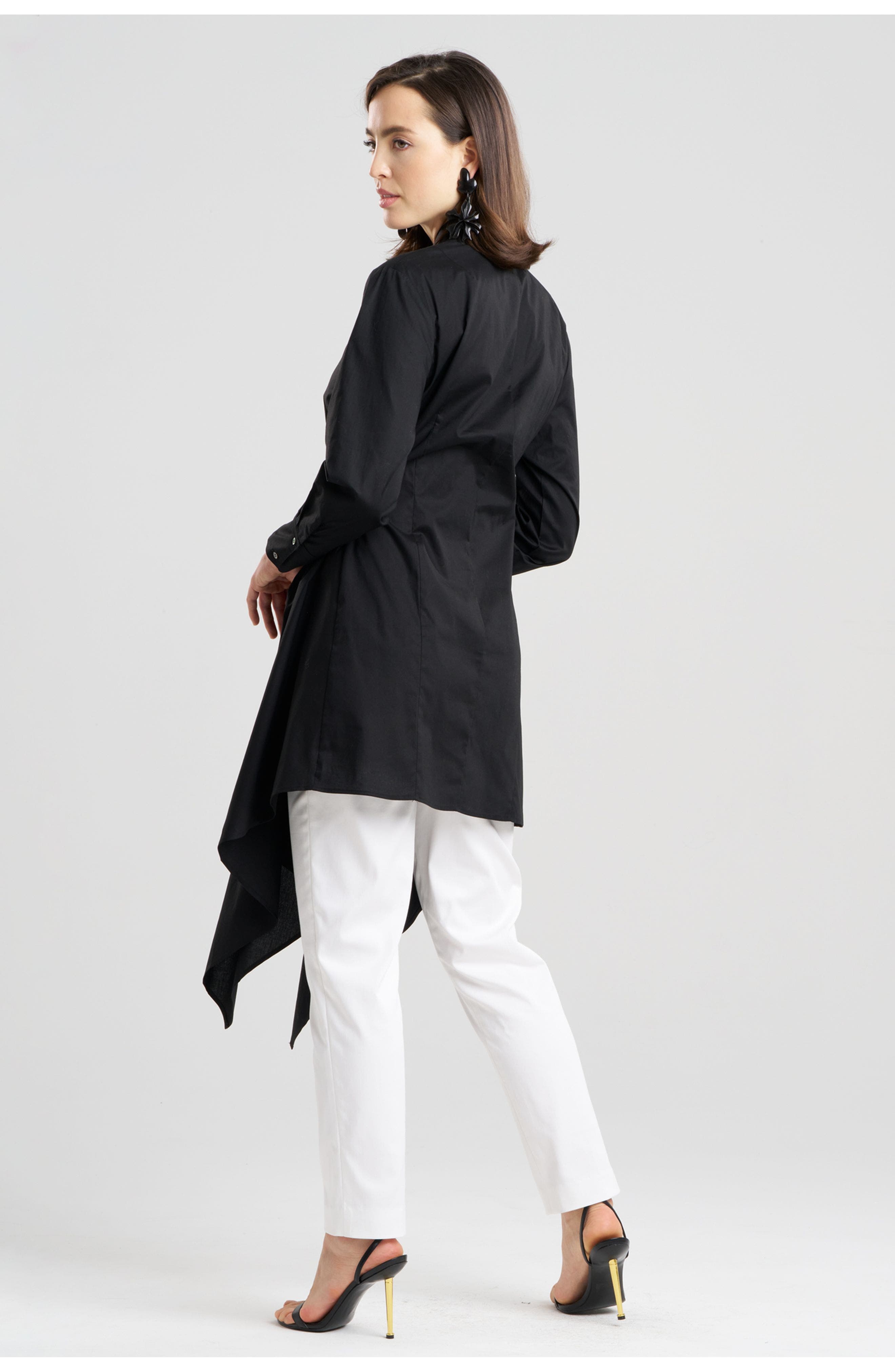 COTTON POPLIN Handkerchief Shirt - image 2