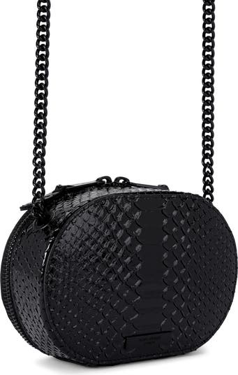 Small Chelsea Croc Embossed Leather Crossbody Bag