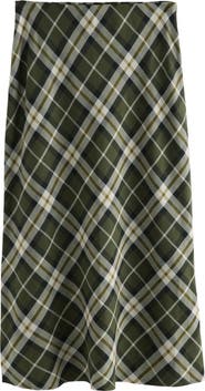 NEXT Plaid Maxi Skirt