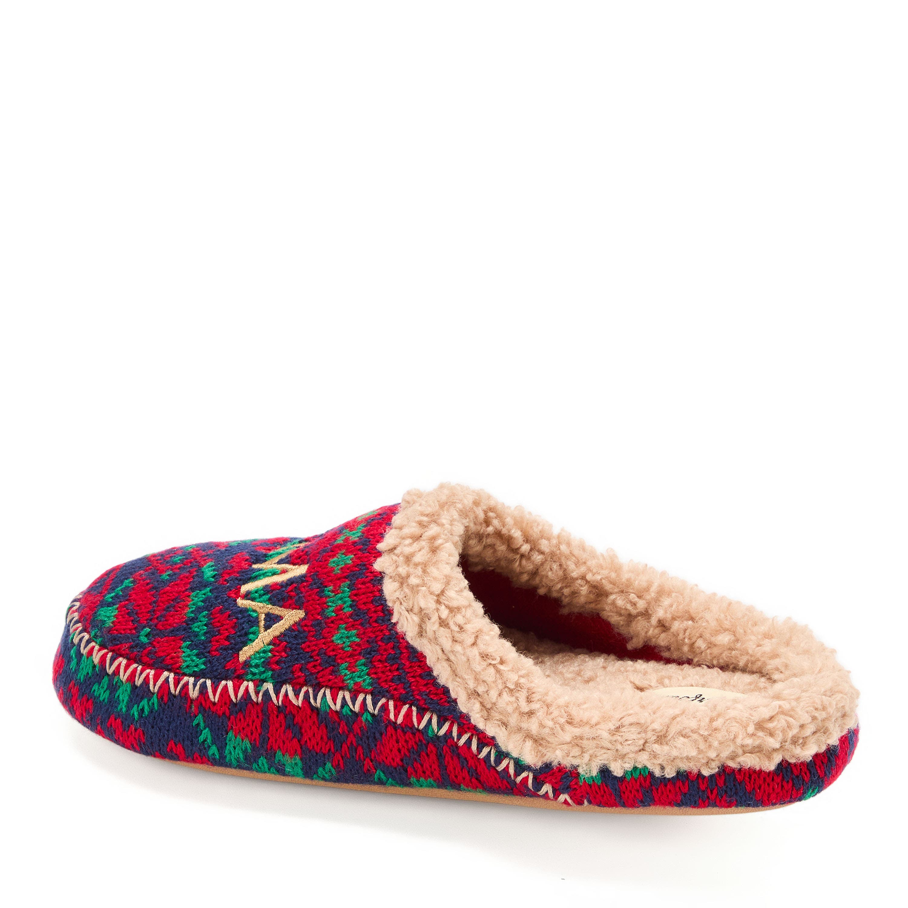 DEARFOAMS Mama Bear Clog Slipper, Alternate, color, Fairisle