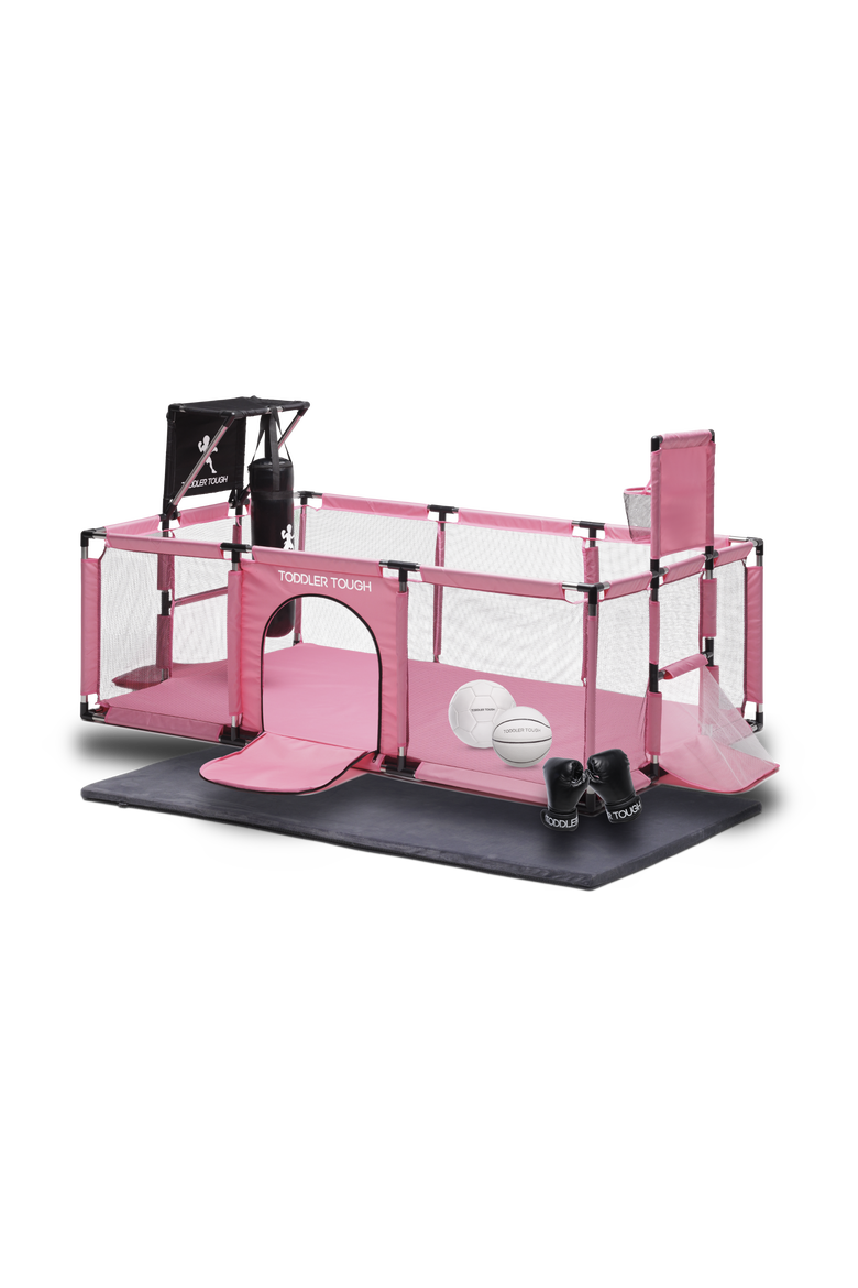 The Complete Sports Playpen Bundle, Main, color, Pink Multi