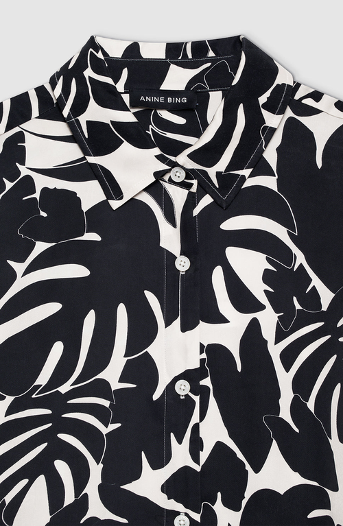 Anine Bing Tristan Bird Of Paradise Shirt In Multi