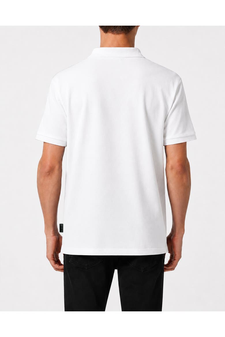 Polo T-shirt Plein R Men, Alternate, color, white