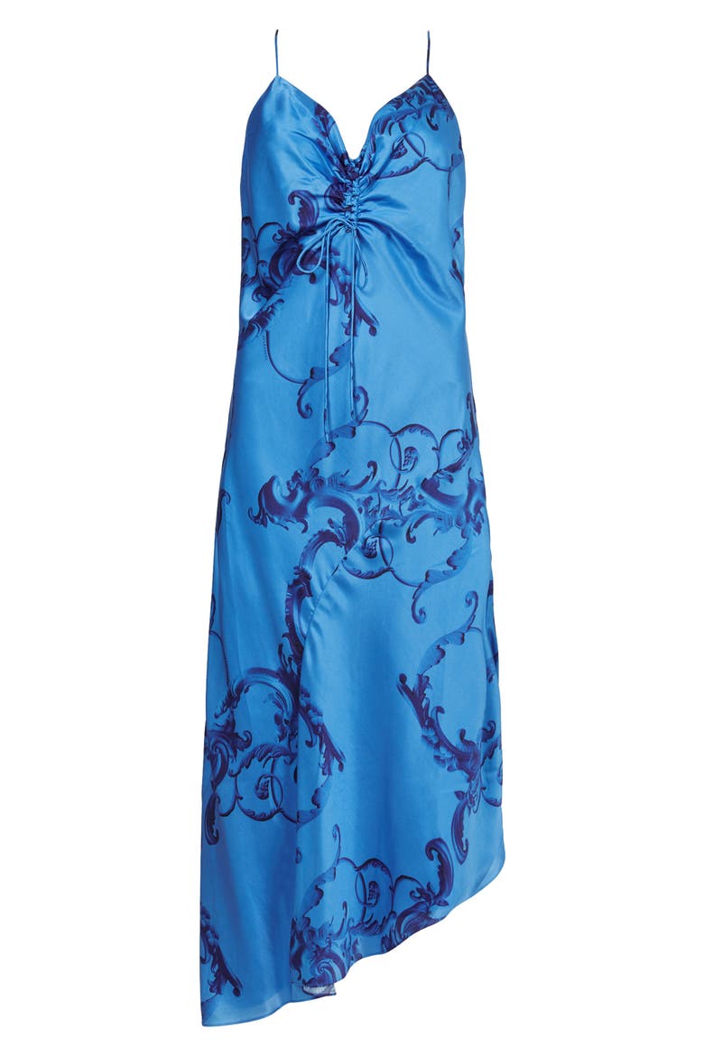 Alexia Isabella Midi Dress, Alternate, color, COBALT BLUE