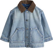 NEXT Kids' Carpenter Collar Denim Shirt Jacket