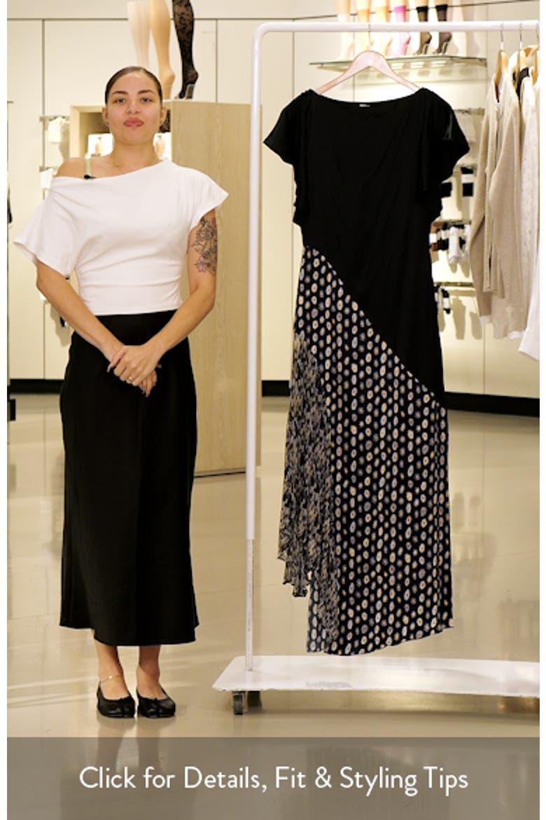 Fawn Stretch Silk Dress video