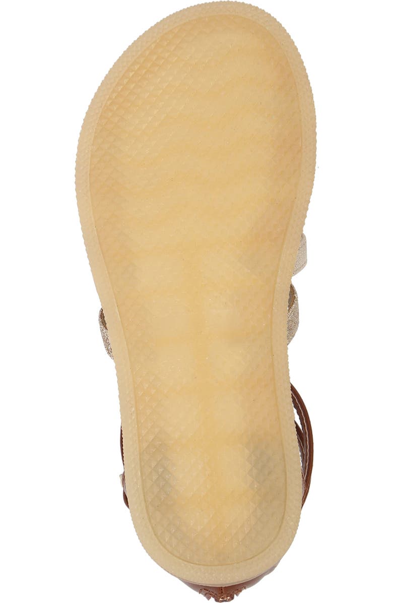 MIA Kids' Rheza Sandal, Alternate, color, Cognac