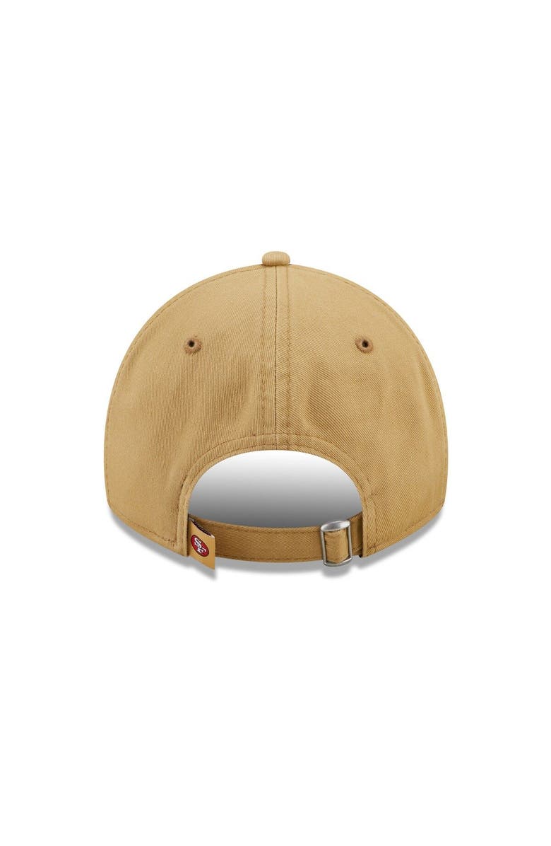 New Era Women's New Era Gold San Francisco 49ers Core Classic 2.0 9TWENTY Adjustable Hat, Alternate, color,