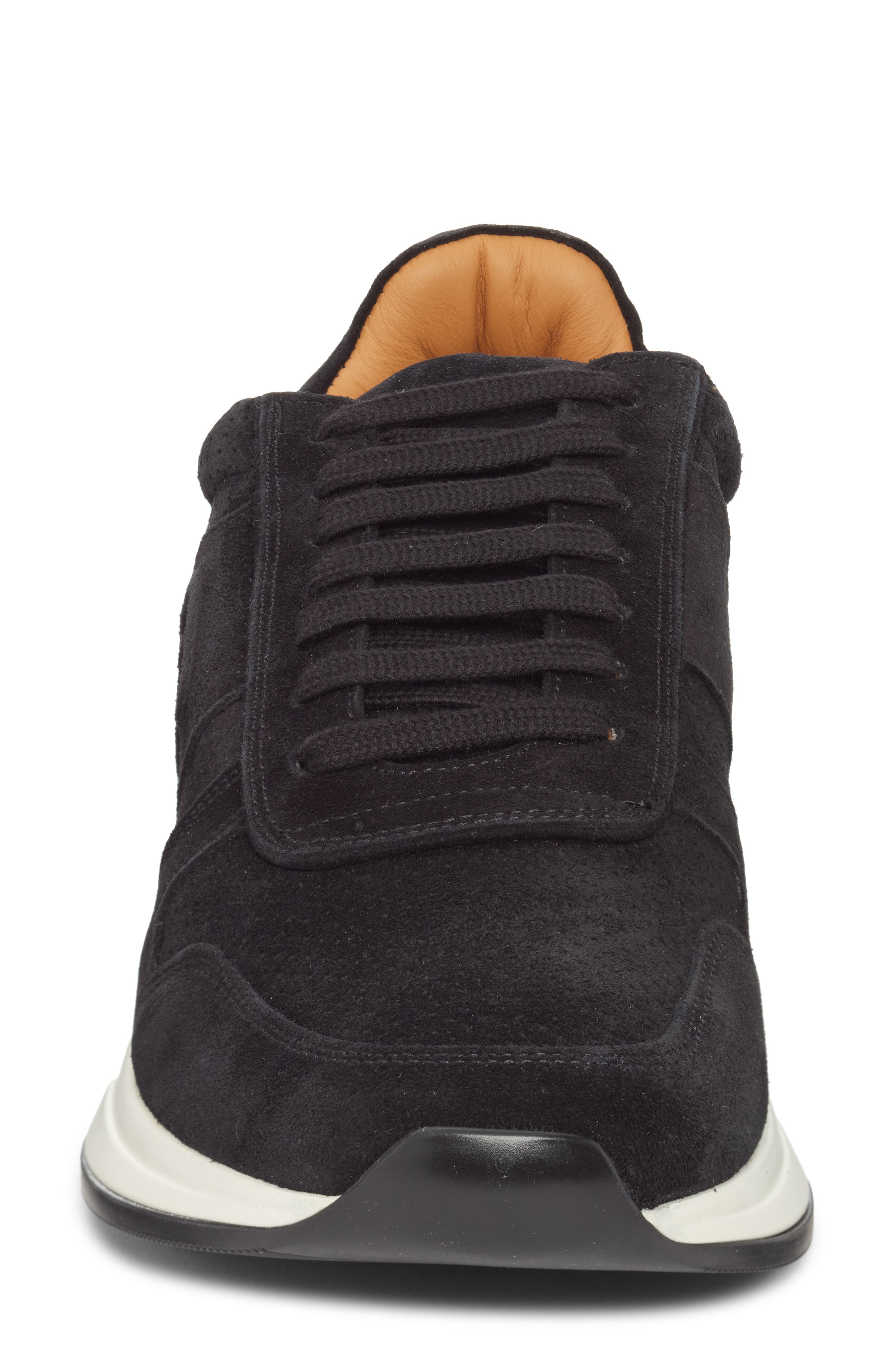 Ralph Lauren Purple Label Ethan II Calfskin Suede Sneaker, Alternate, color, 