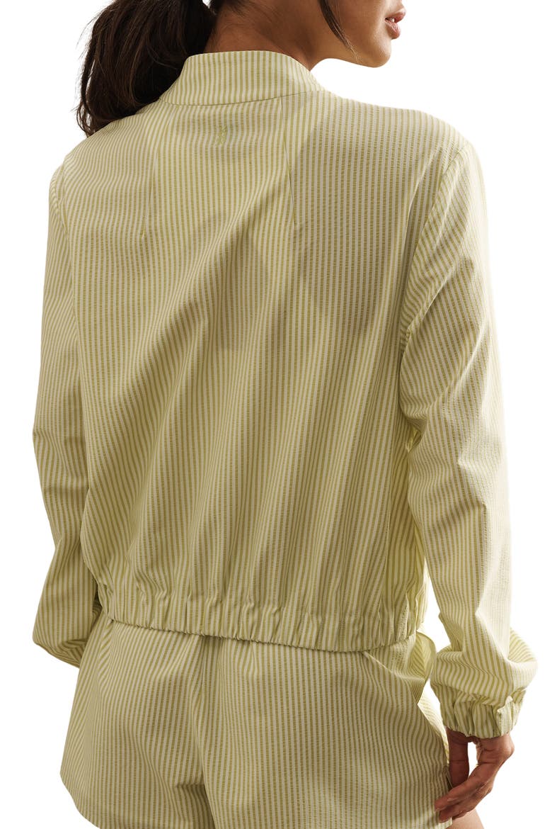 Saltair Seersucker Jacket, Alternate, color, CITRON SEERSUCKER
