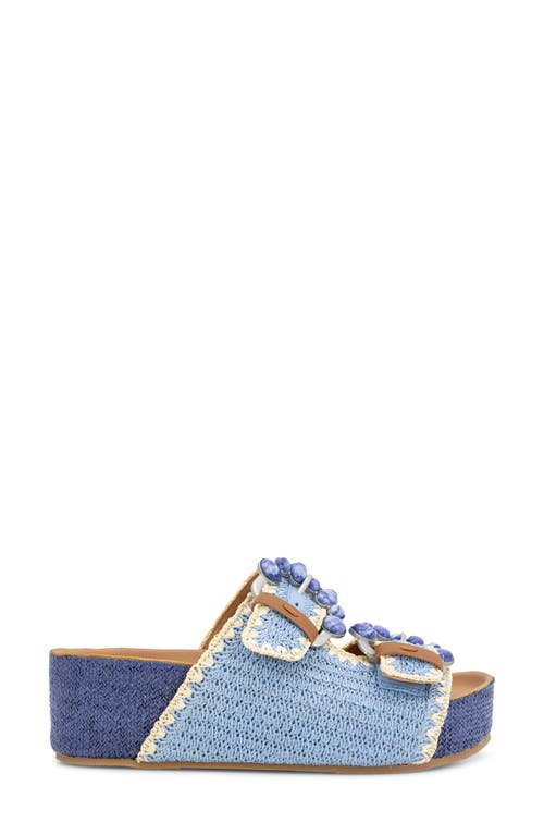 GENTLE SOULS BY KENNETH COLE GENTLE SOULS KENDALL PLATFORM SLIDE SANDAL 