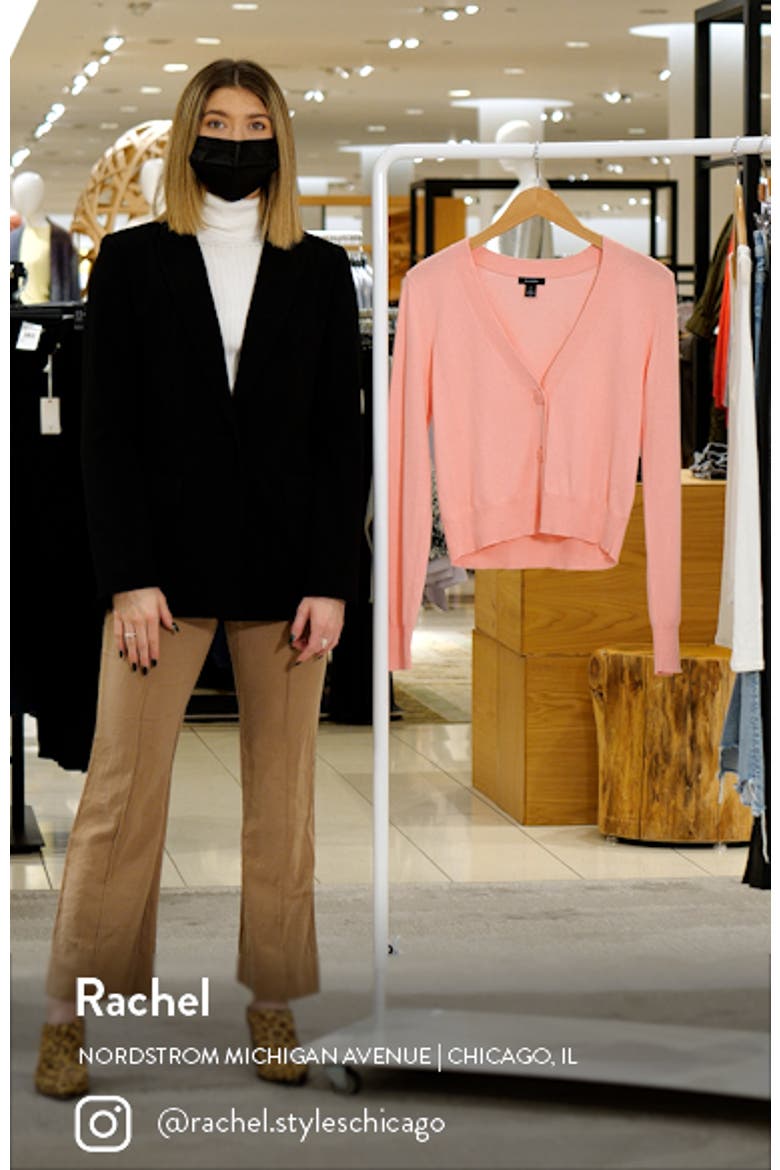 Fitted V-Neck Cardigan video