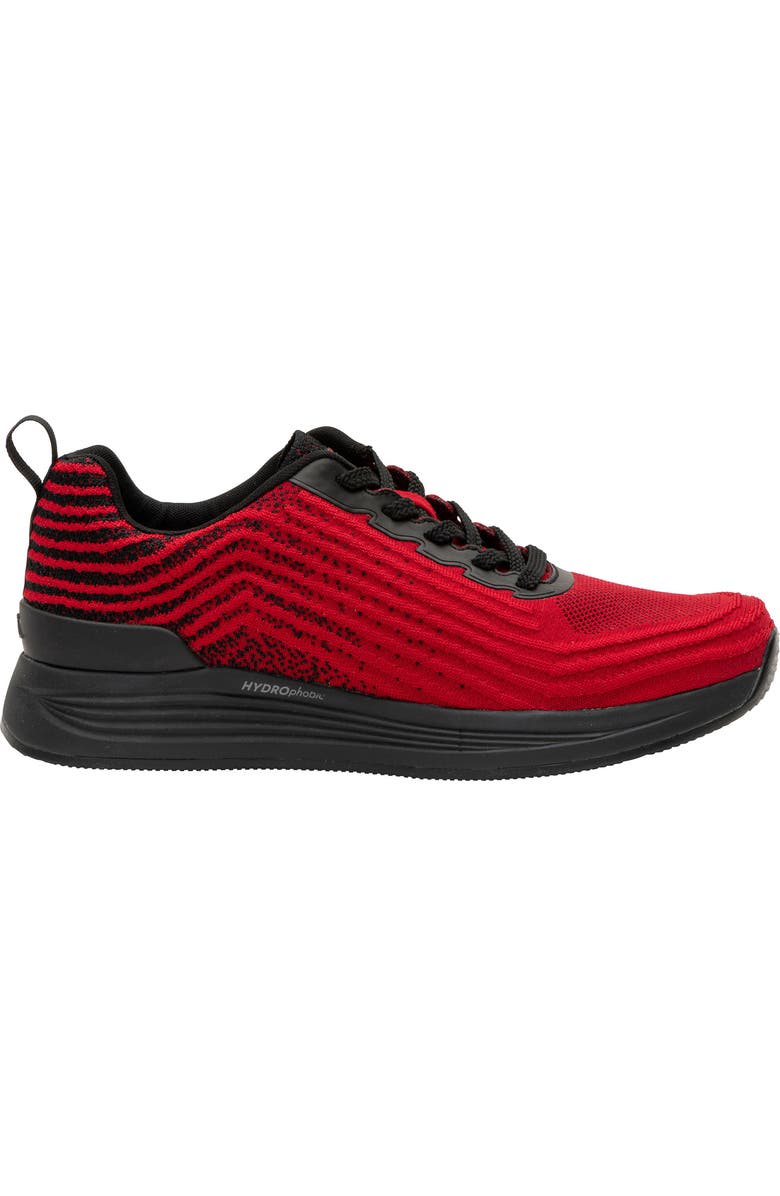 ara Charles Water Resistant Sneaker, Alternate, color, Red